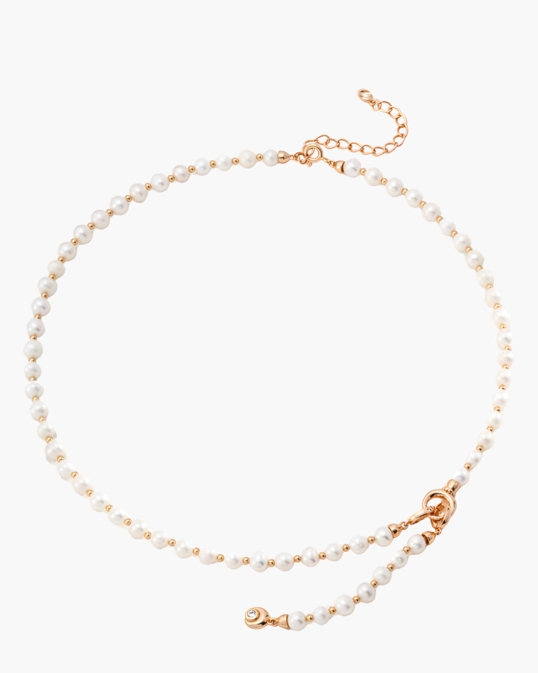 Luna Petite Pearl Necklace
