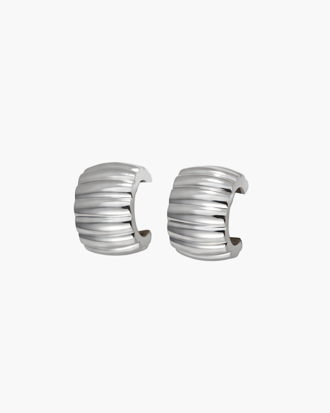 Gear Hoop Earrings