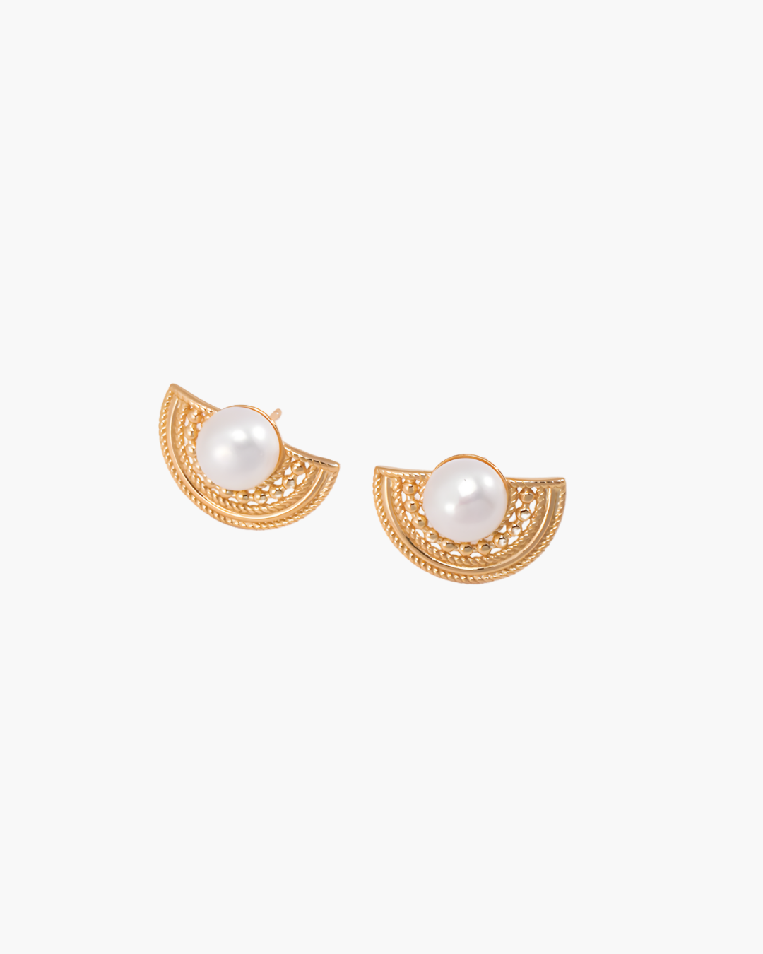 Lunar Pearl Earrings