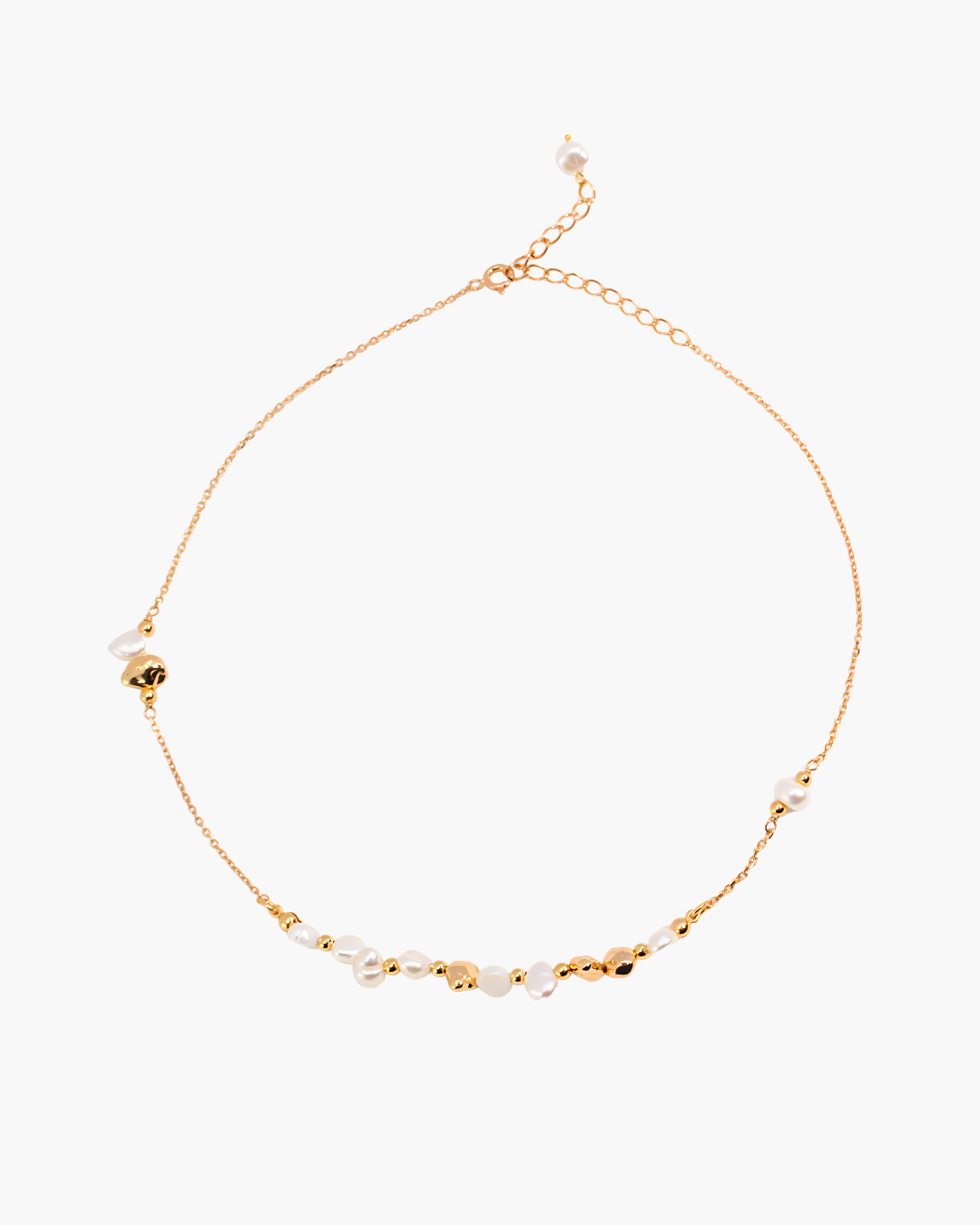 Pebble Pearl Necklace