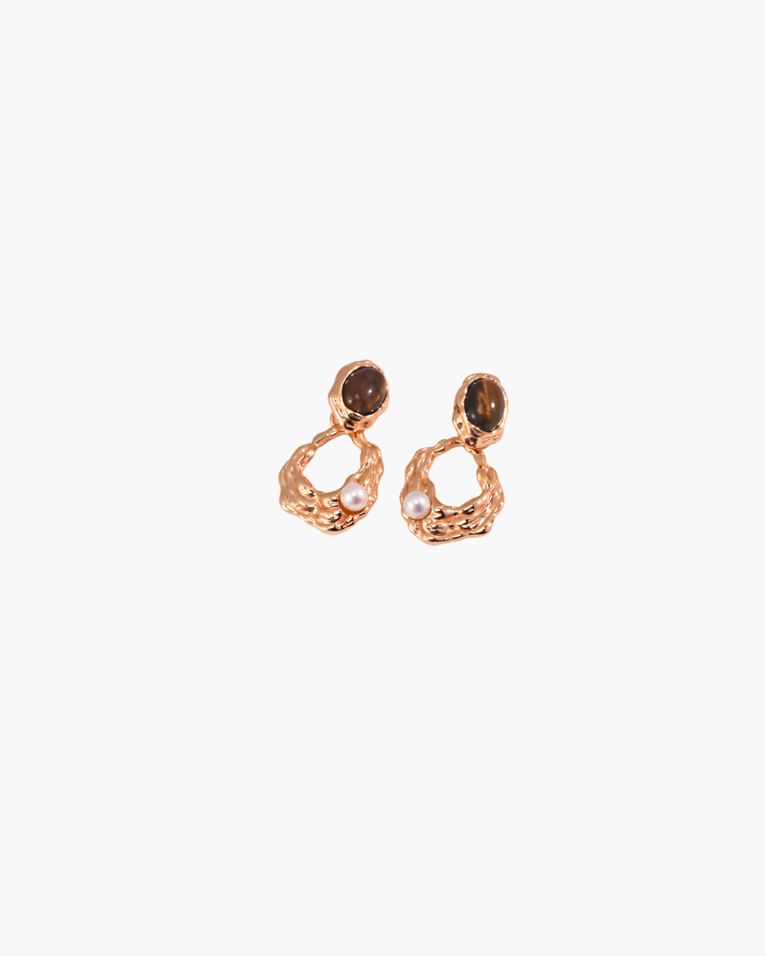 Tiger's Eye Vine Earrings