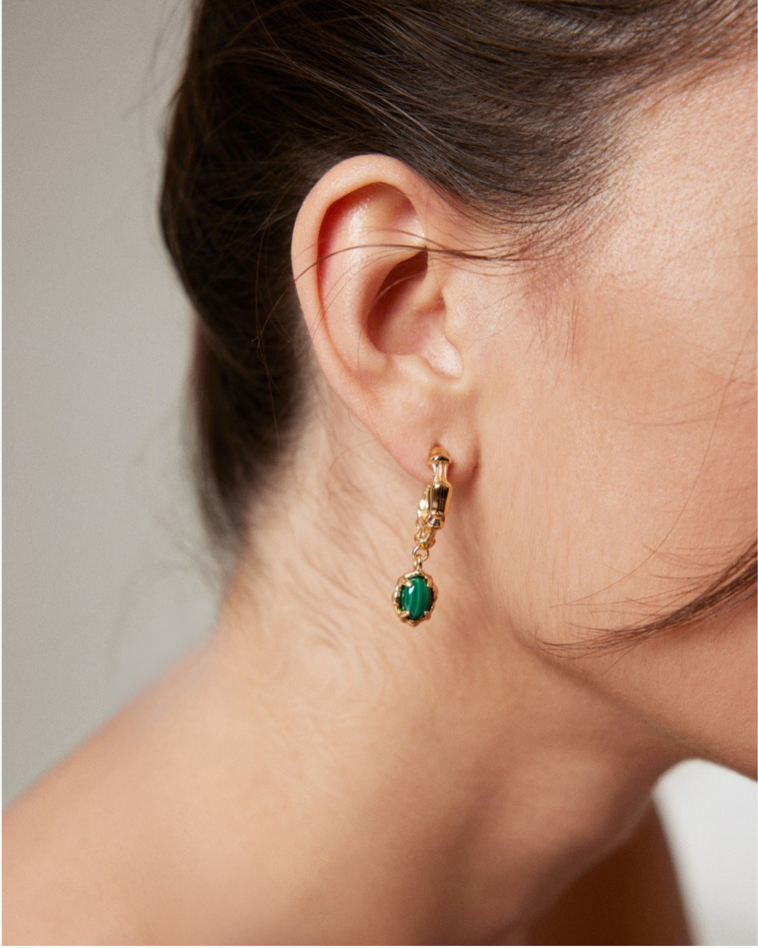 Mystic Malachite Earrings