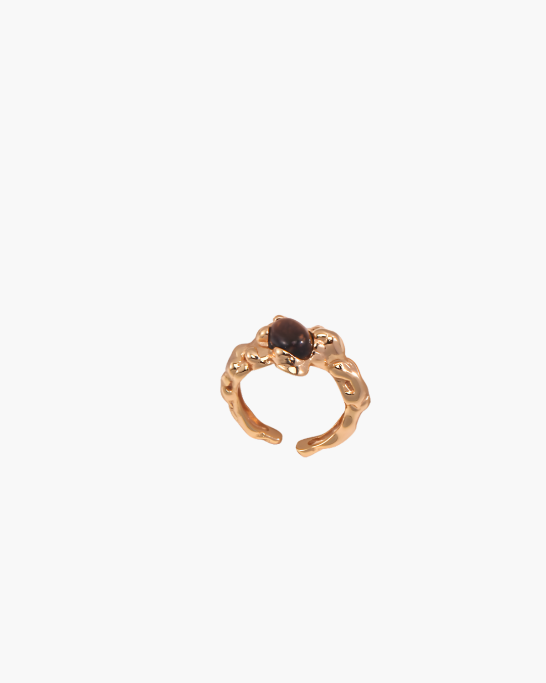 Tiger's Eye Aura Ring