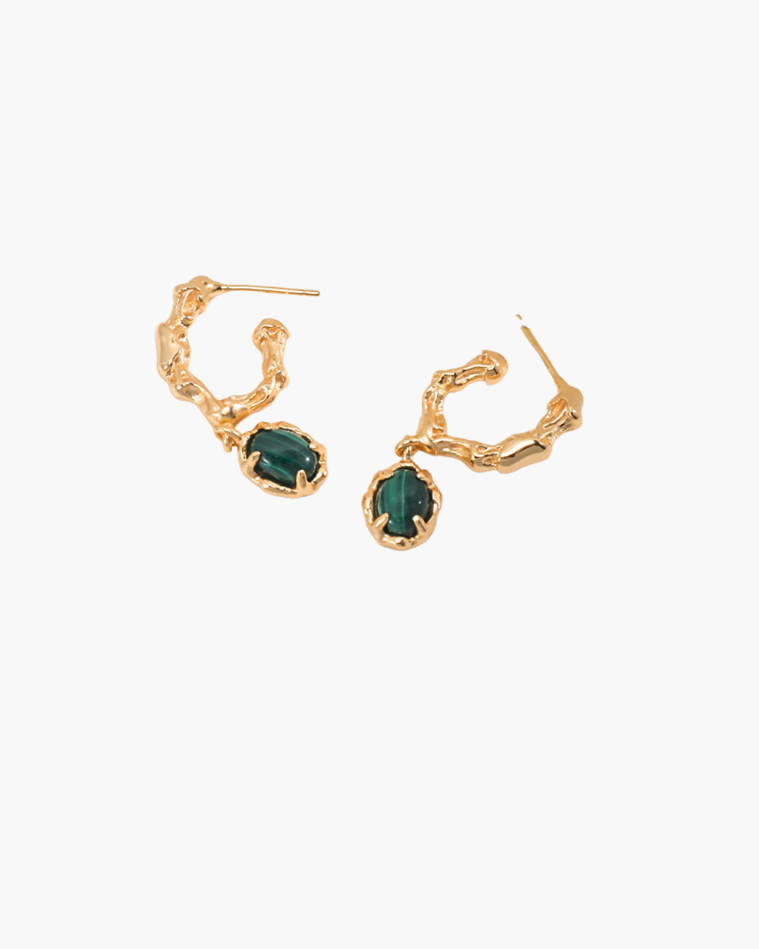 Mystic Malachite Earrings